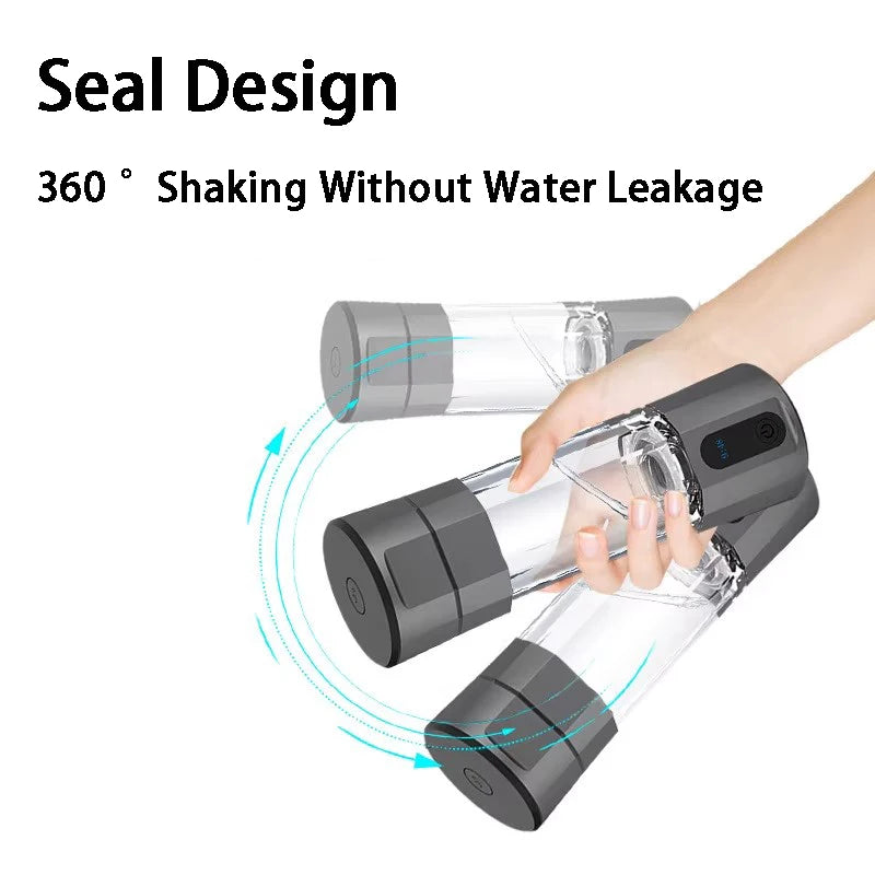Portable Hydrogen Water Bottle – Electrolytic Ionizer Cup for Healthy Drinking
