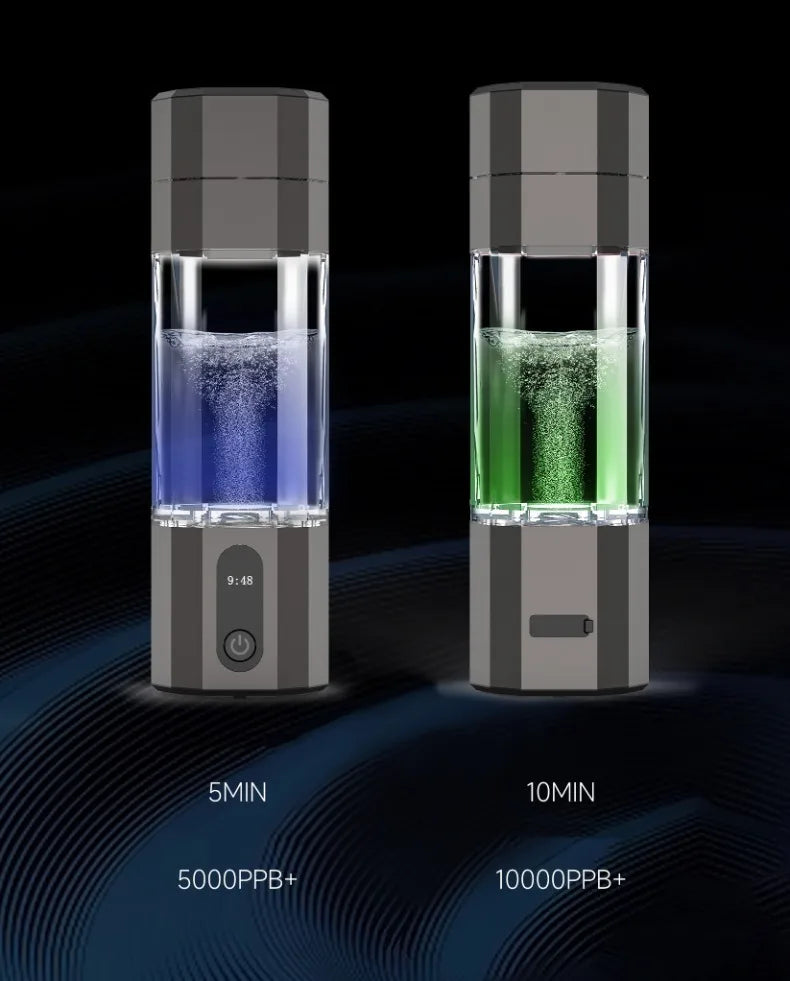 Portable Hydrogen Water Bottle – Electrolytic Ionizer Cup for Healthy Drinking