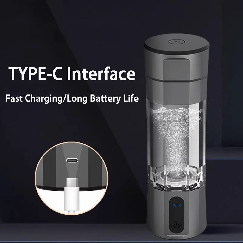 Portable Hydrogen Water Bottle – Electrolytic Ionizer Cup for Healthy Drinking